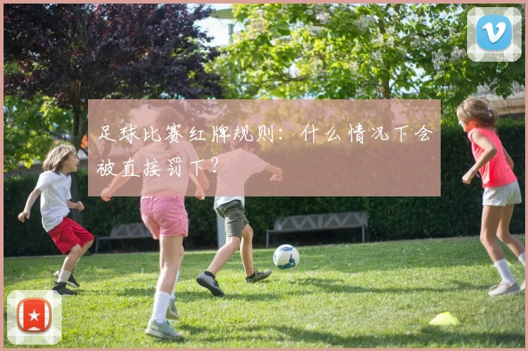 足球比赛红牌规则：什么情况下会被直接罚下？